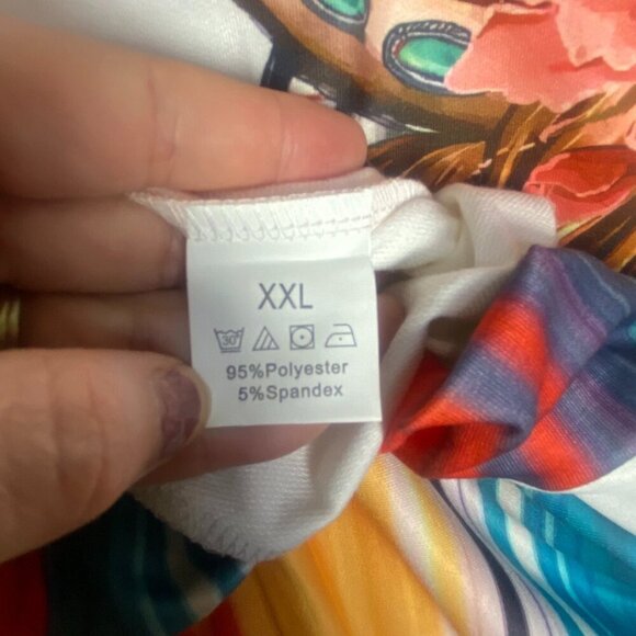 Shein Multicolored Bull Graphic LS Sweatshirt / XXL/14 (New w/out tags) - Picture 4 of 8